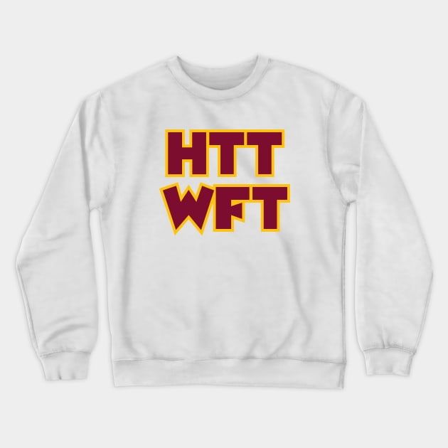 HTTWFT - White Crewneck Sweatshirt by KFig21